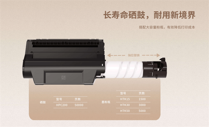 腾博会官网激光打印机有更长命命的硒鼓